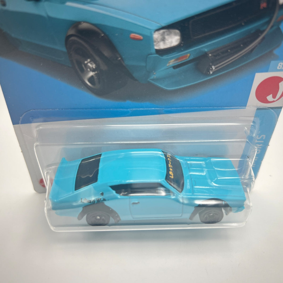 Hot Wheels Nissan Skyline 2000GT-R LBWK 174/250 J-Imports 8/10 Light Blue