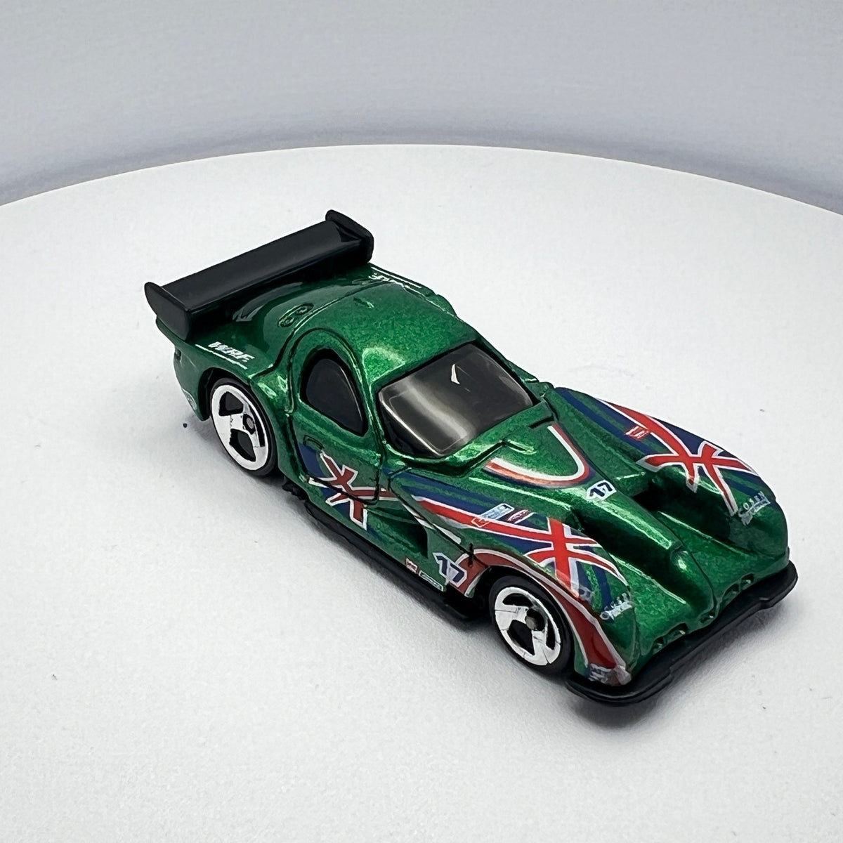 Hot Wheels Panoz GTR-1 Green #17 Union Jack 1997 LOOSE 1/64