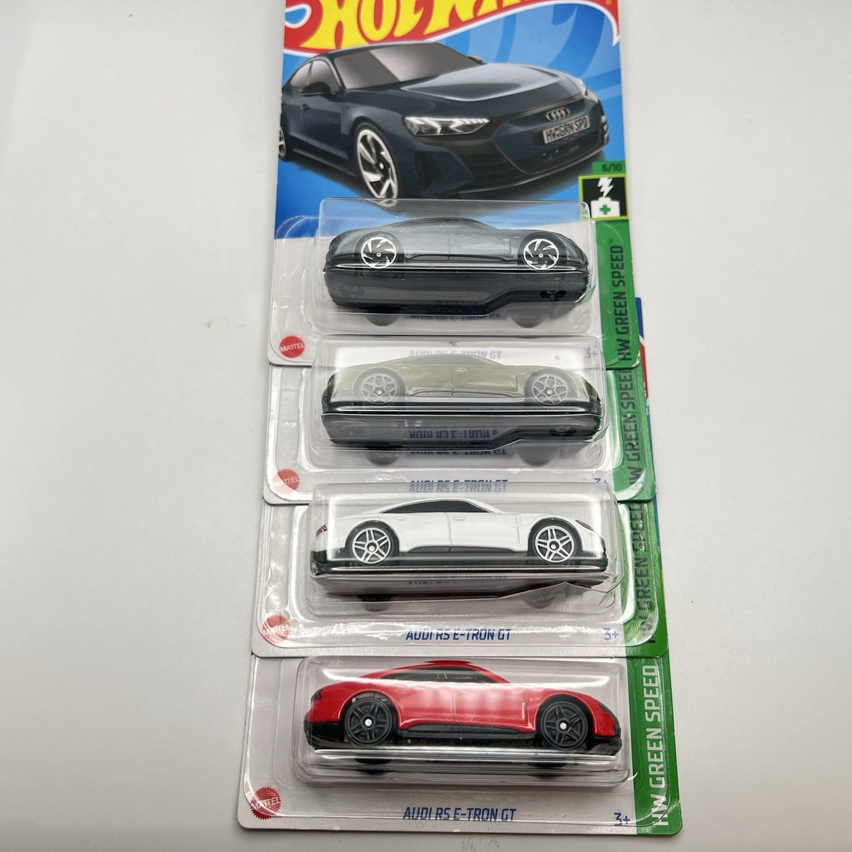 Hot Wheels🔥Audi RS E-Tron GT, 4 Different Colors, 1/64 Scale Casting