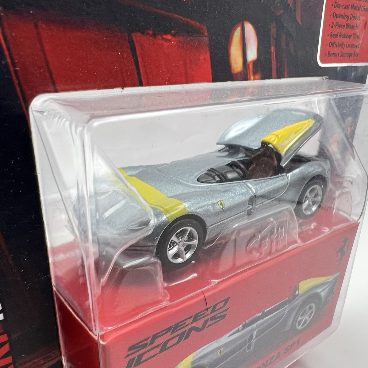 MAISTO Ferrari Monza SP1 Speed Icons 1:64 Die-Cast Metal 2024 Limited Edition