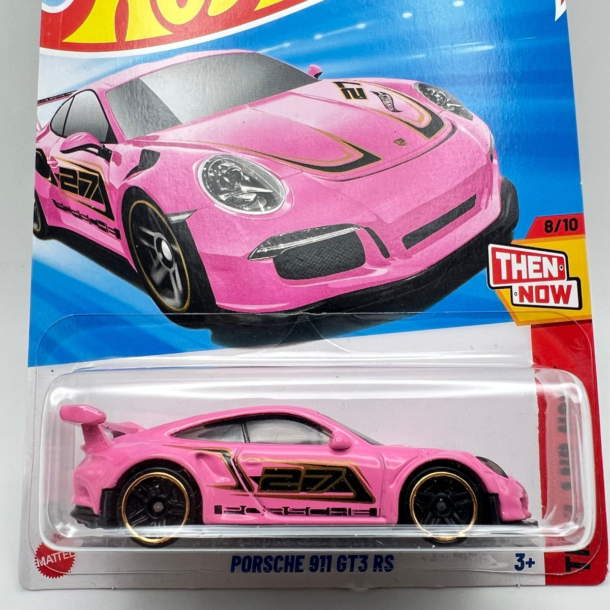 Hot Wheels 2026 Pink Porsche 911 GT3 RS Then And Now 8/10 220/250