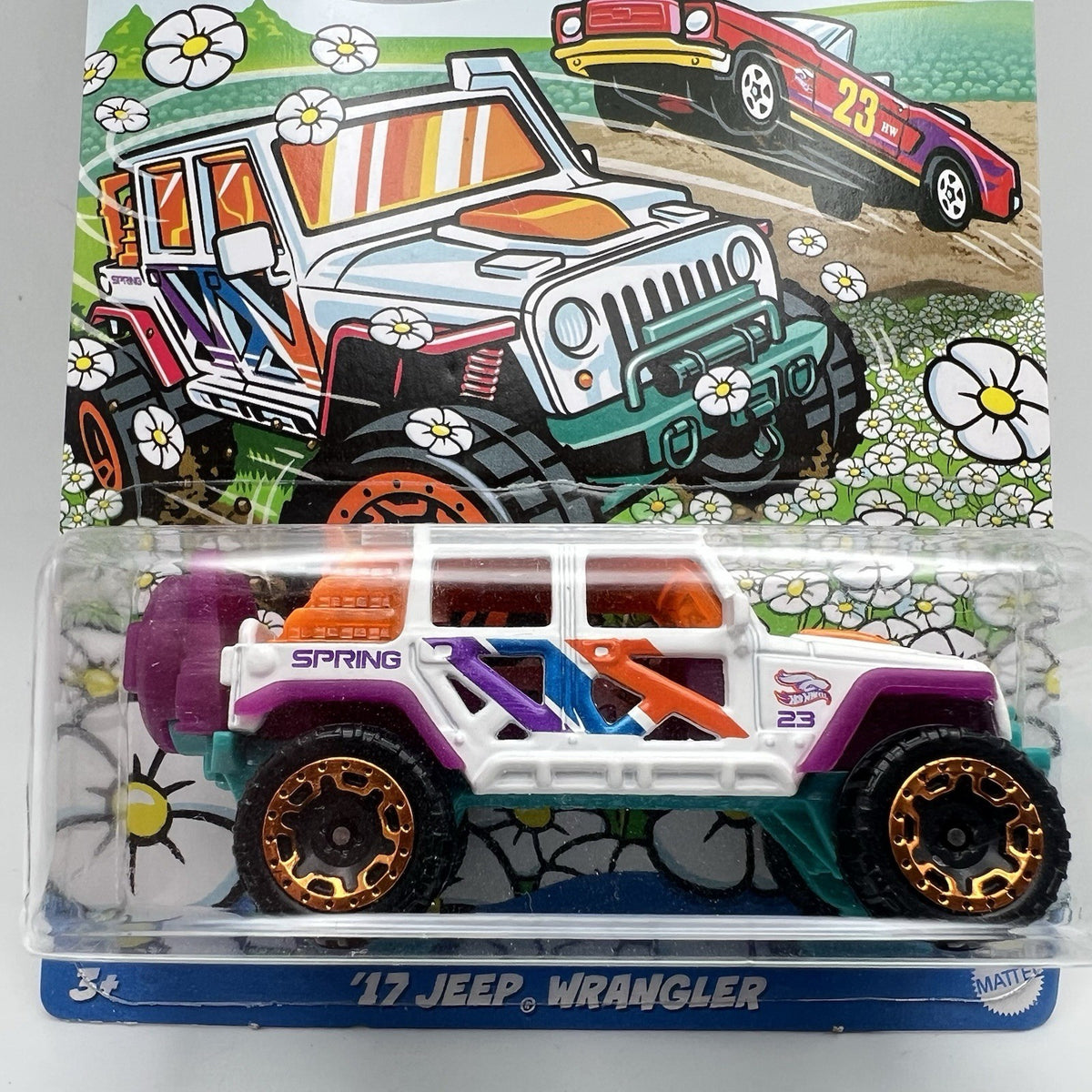 2023 Hot Wheels SPRING/EASTER - 2017 Jeep Wrangler #3/5