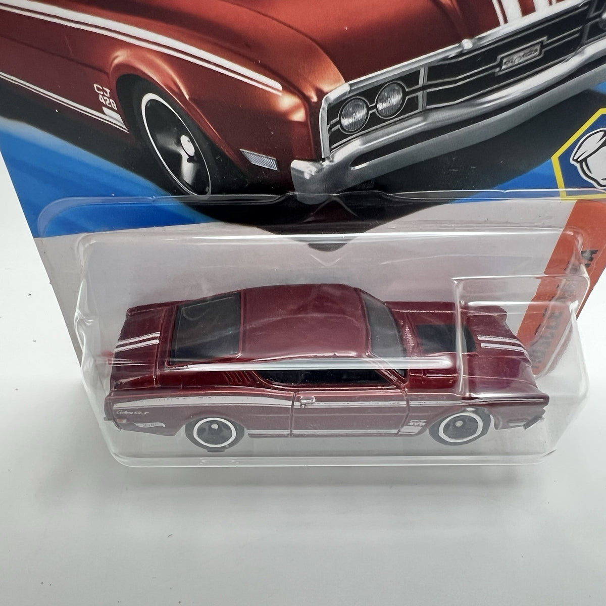 HOT WHEELS 2025 '69 MERCURY CYCLONE METALFLAKE RED 165/250 MUSCLE MANIA