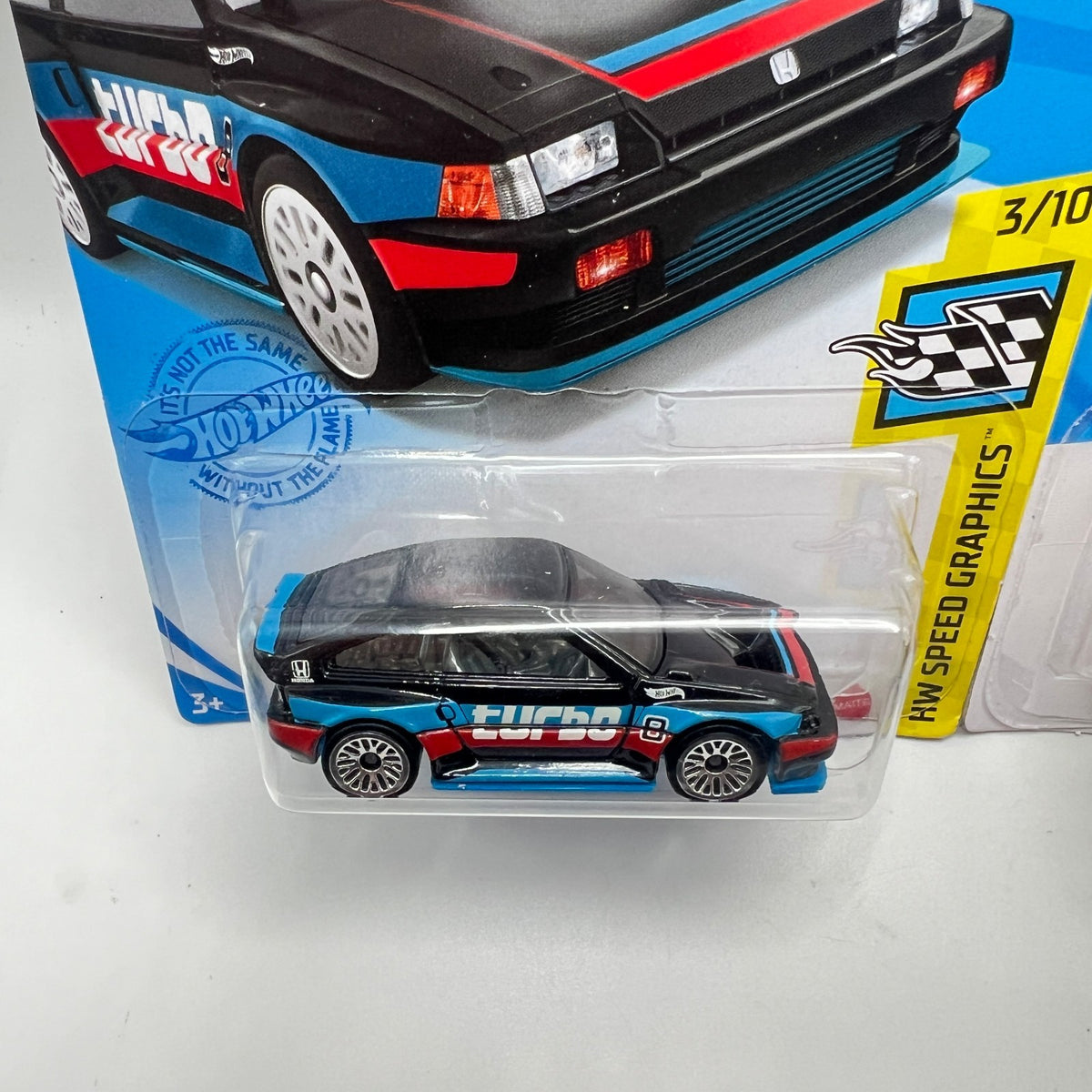 Hot Wheels 1985 Honda CR-X Lot of 2 Black 90/250 + Yellow 89/250 J-Imports