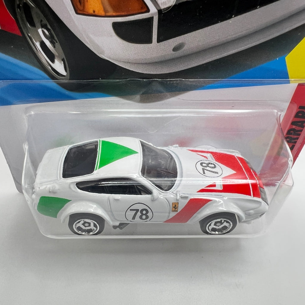 Hot Wheels Ferrari 365 GTB4 Competizione White #78 82/250 Ferrari 2/5