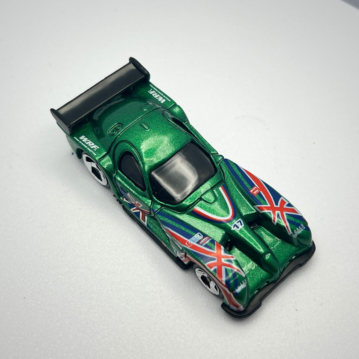 Hot Wheels Panoz GTR-1 Green #17 Union Jack 1997 LOOSE 1/64