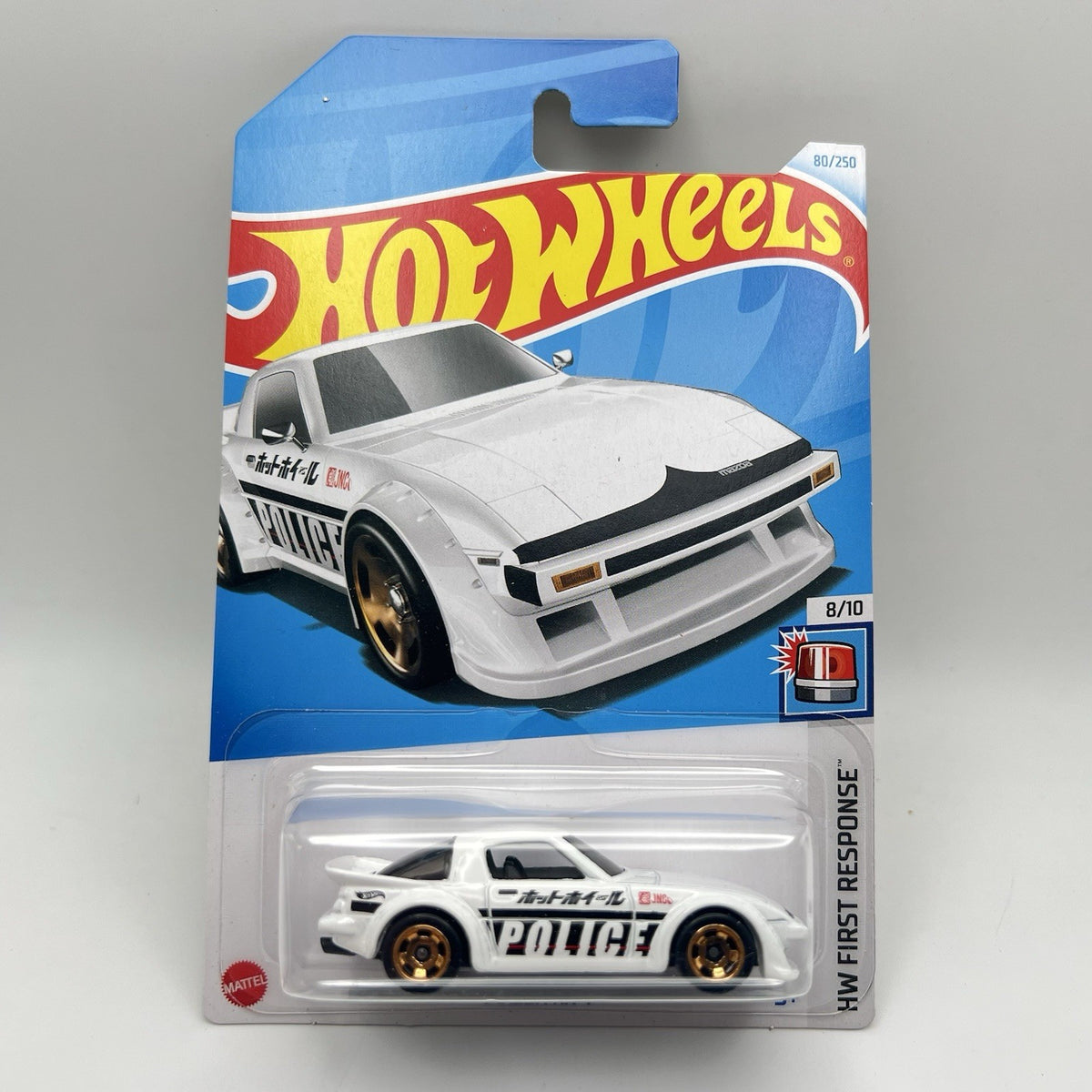Hot Wheels Mazda RX-7 White #80 80/250 2022 HW J-Imports 1/10 - NEW