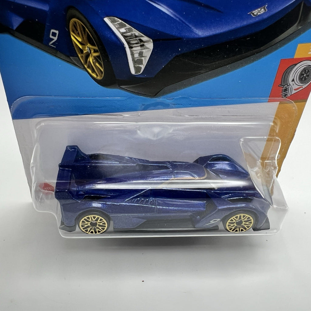 2024 Hot Wheels Cadillac Project GTP Hypercar Blue HW Turbo 3/5 HTD35 123/250