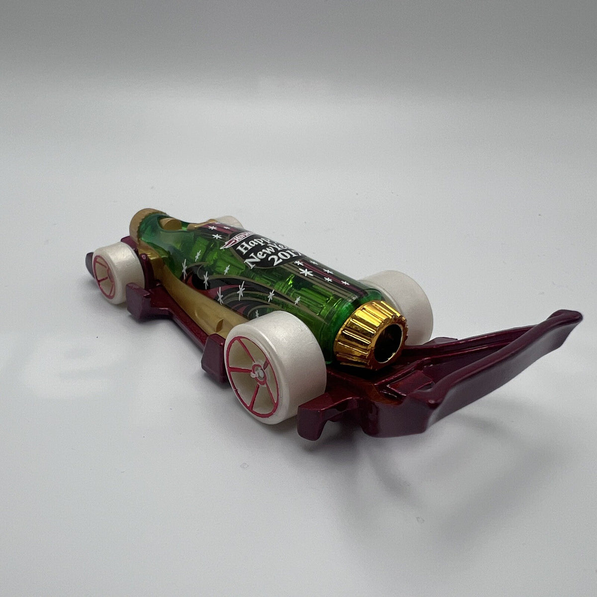 2008 Hot Wheels - Carbonator - 2017 Happy New Year - Red