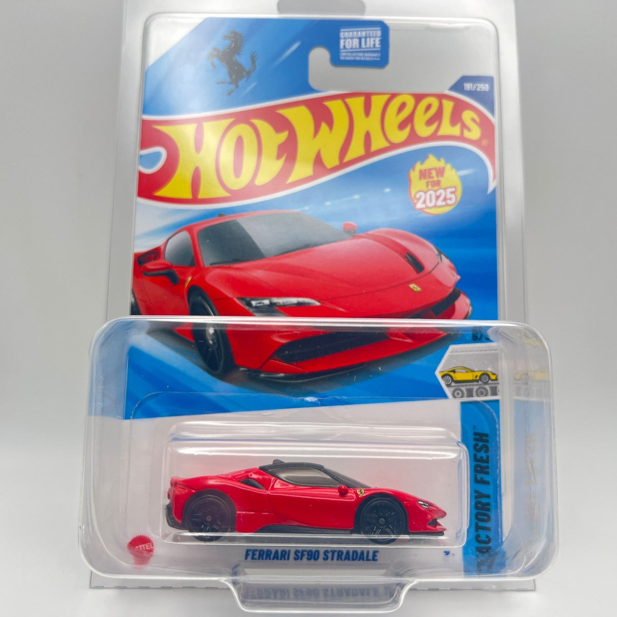 Hot Wheels Ferrari SF90 Stradale Red 191/250 Factory Fresh 5/5 The Vault