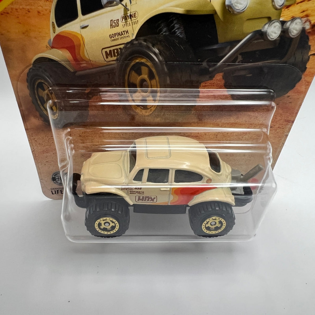 Matchbox Volkswagen Beetle 4x4 Cream Baja 38/125 2026 Mainline