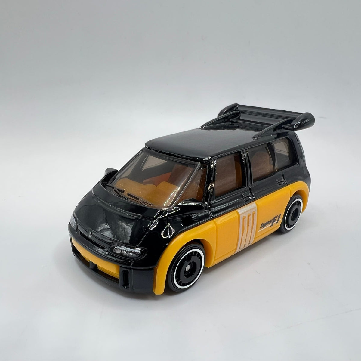 Hot Wheels Renault Espace F1 Black Yellow LOOSE 1/64
