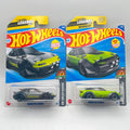 Hot Wheels Mazda MX-5 Miata Lot of 2 Gray + Green Winner 1/250 Dream Garage