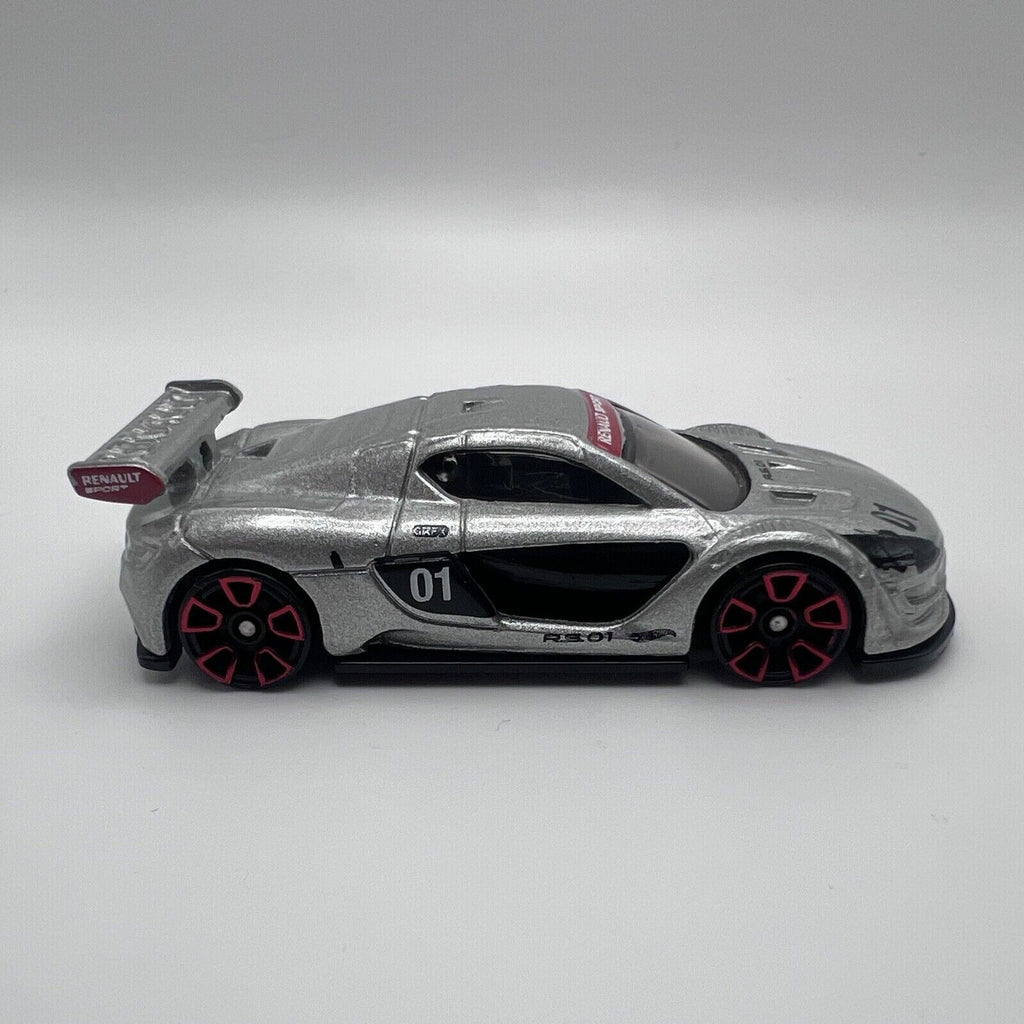 2016 Hot Wheels #79 HW Exotics Renault Sport R.S. 01 silver LOOSE