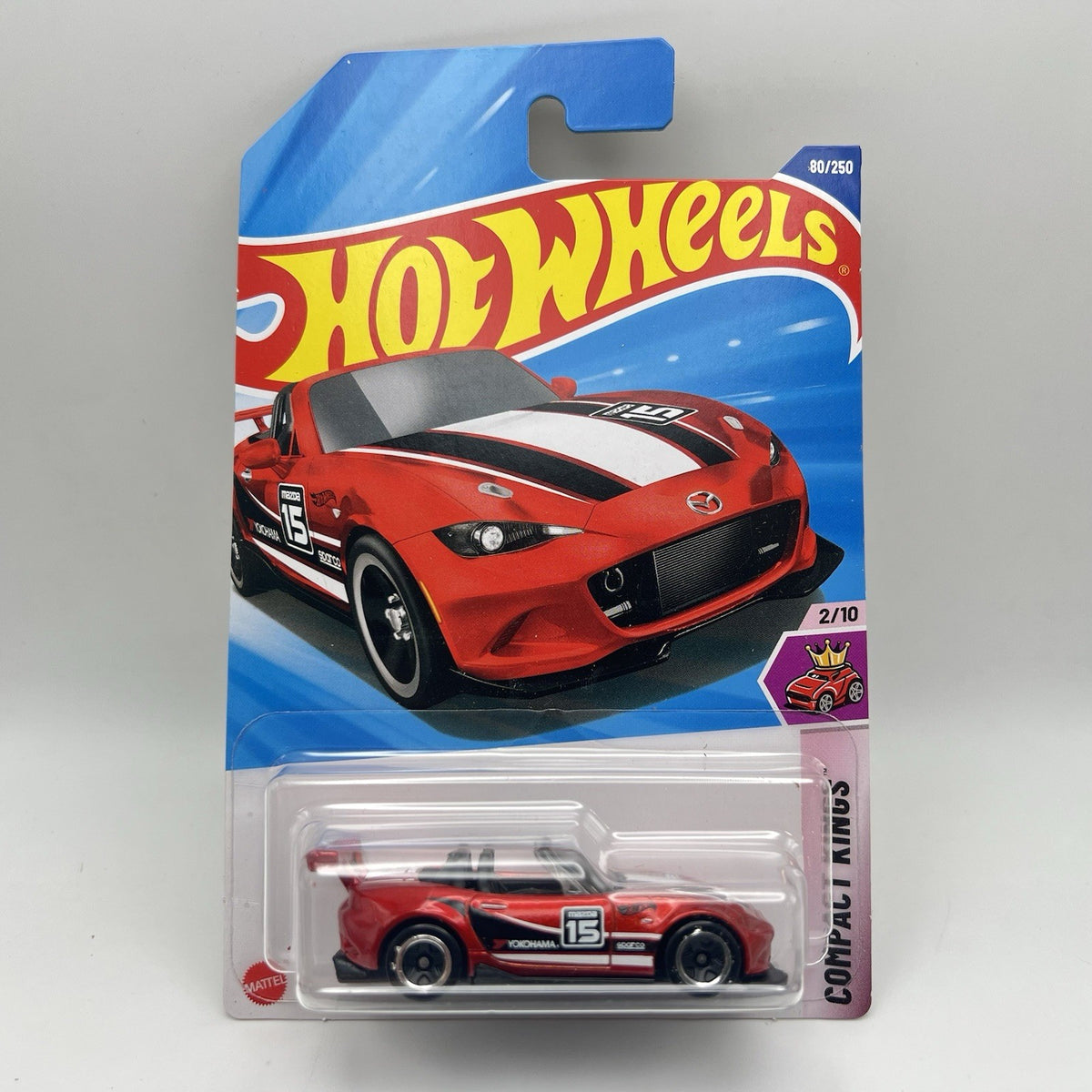 Hot Wheels '15 Mazda MX-5 Miata Red #80 80/250 - 2025 Compact Kings