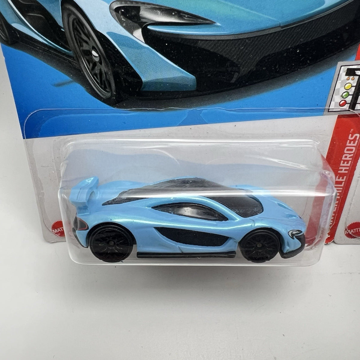 McLaren P1 #165 1/4 Mile Heroes 1/5 2024 - Blue And Red - Lot Of 2