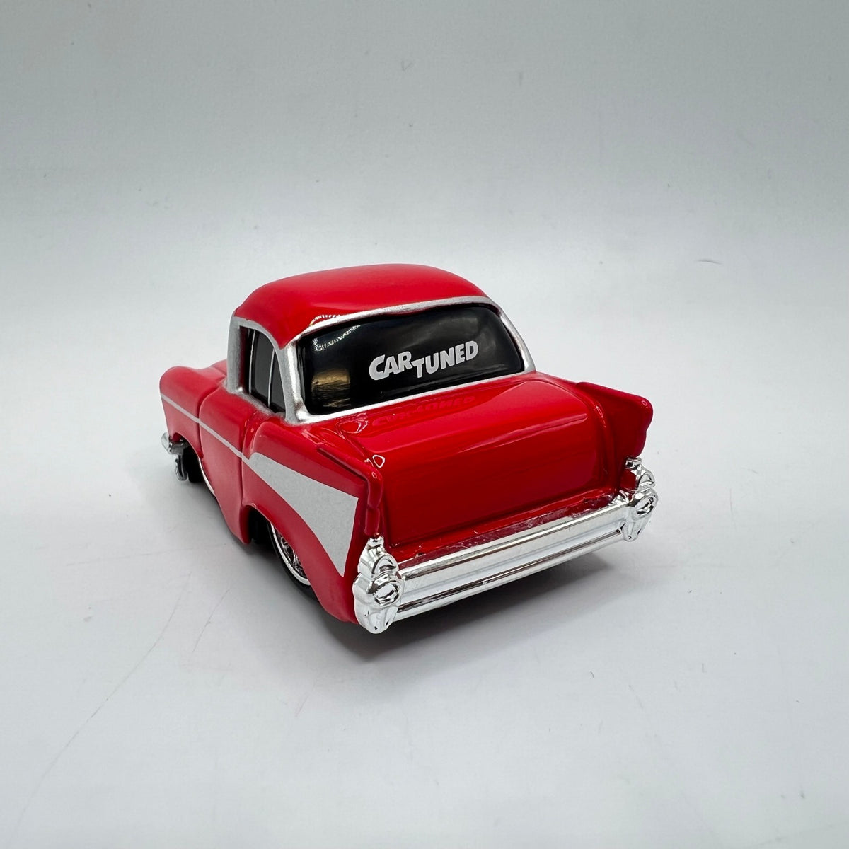 Car Tuned MGA '57 Chevy Bel Air Red Chibi LOOSE