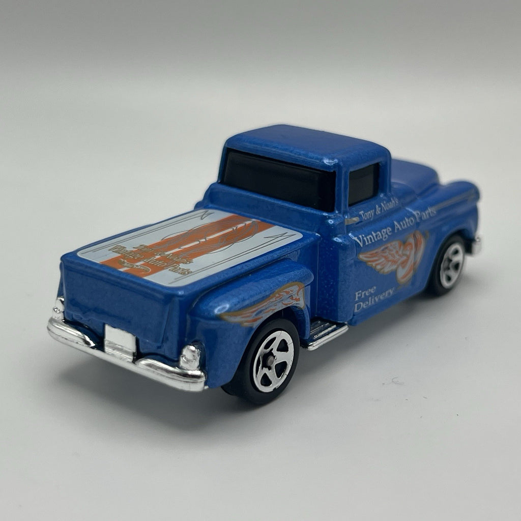 hot wheels diecast 1956 chevy truck. Tony and Noah's Vintage Auto Parts