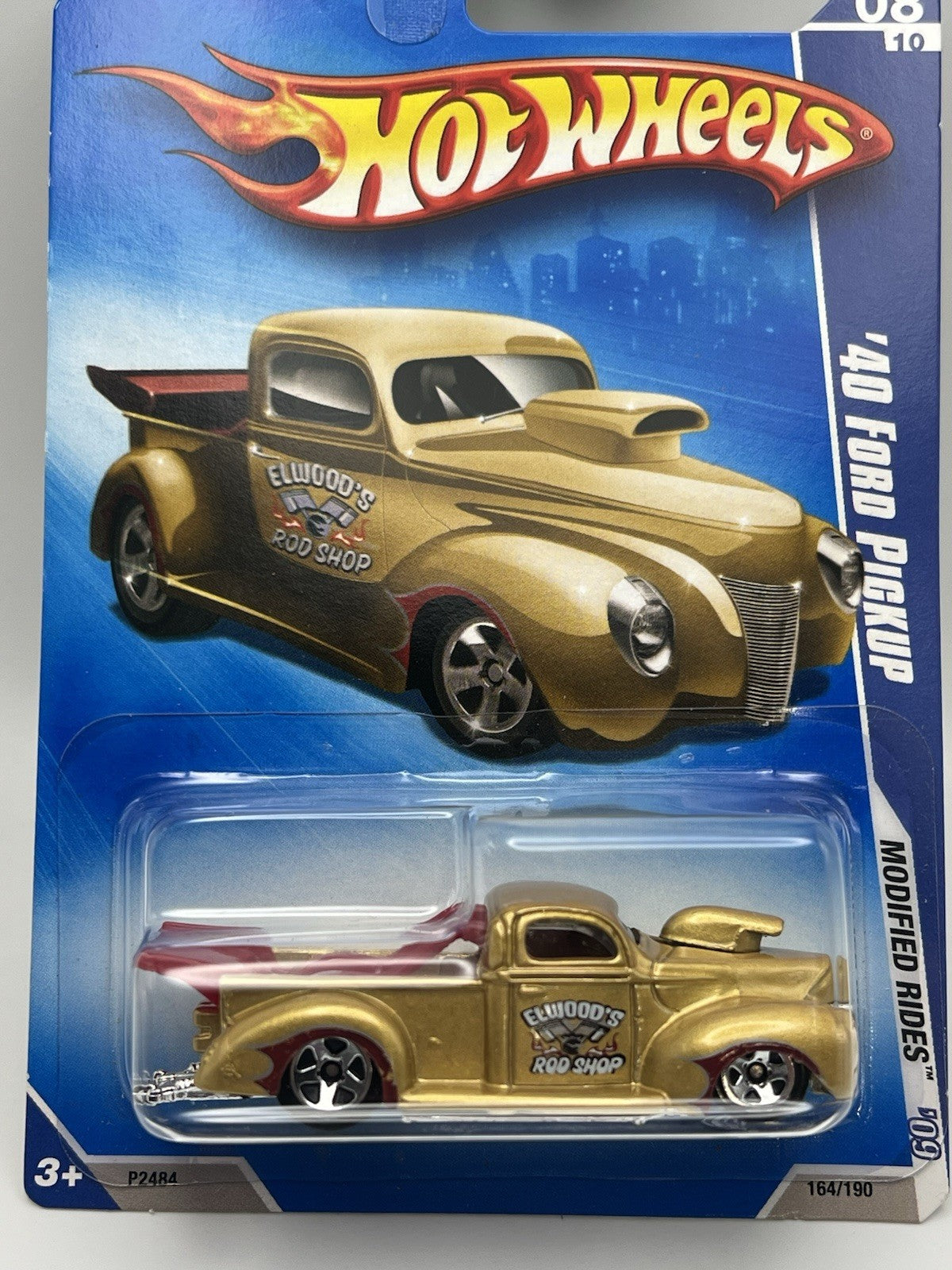 2009 Hot Wheels  '40 Ford Pickup 164/190  Modified Rides 8/10 W22