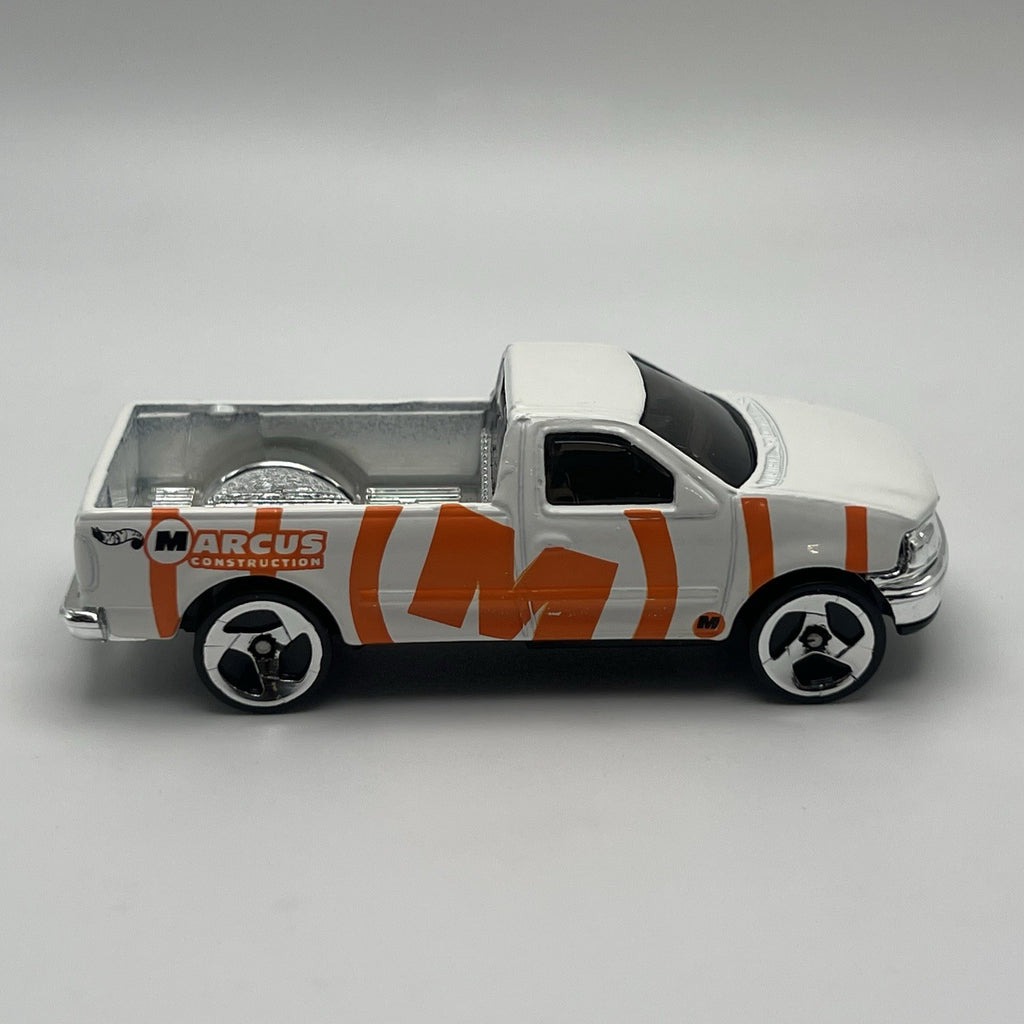 Hot Wheels 1997 Ford F-150 White Pickup Truck Loose 1:64 Scale Diecast