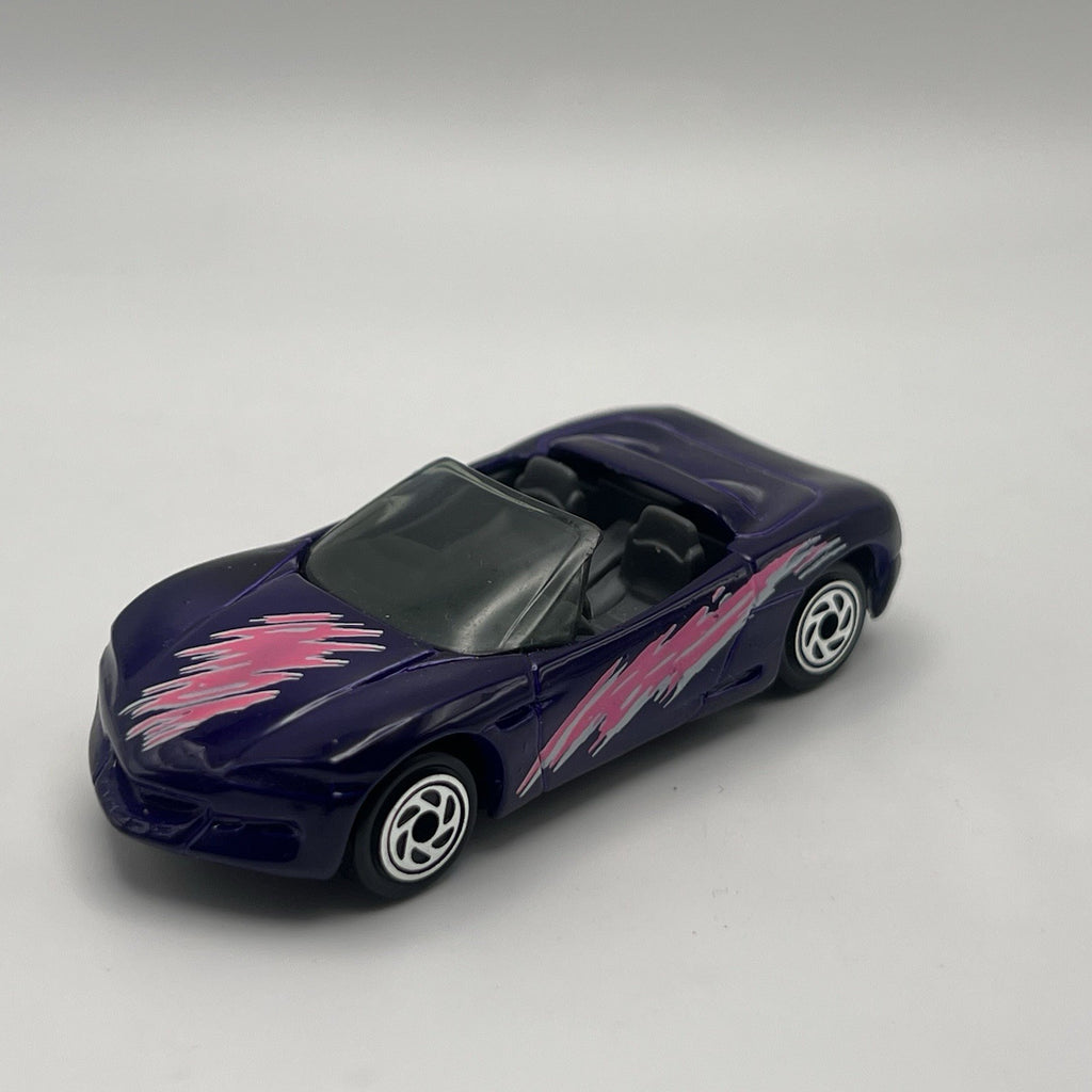 Matchbox Mid 1990s Release MB 38 Corvette Sting Ray III Purple Loose