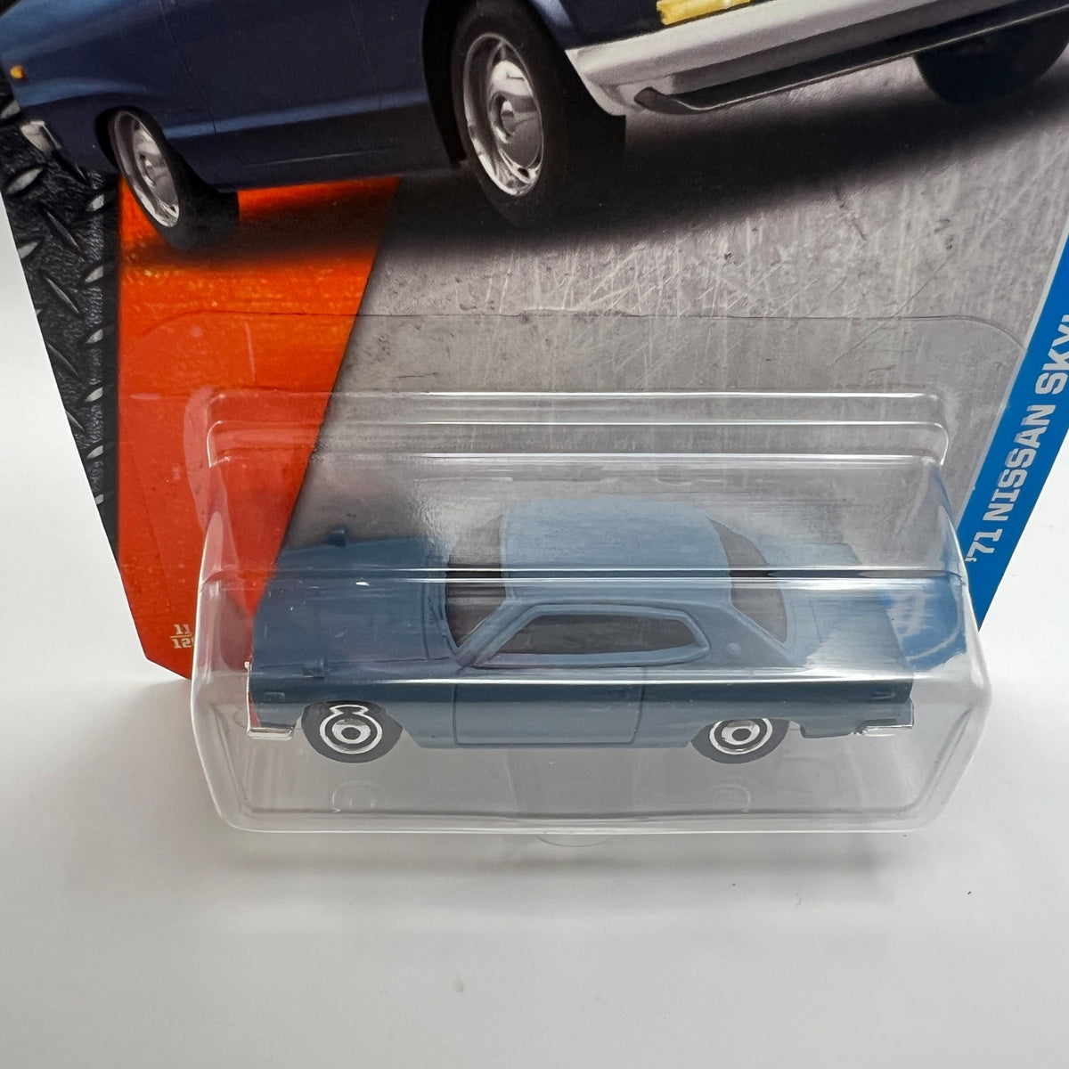 Matchbox '71 Nissan Skyline 2000 GTX 11/125 Blue 1:64 Diecast
