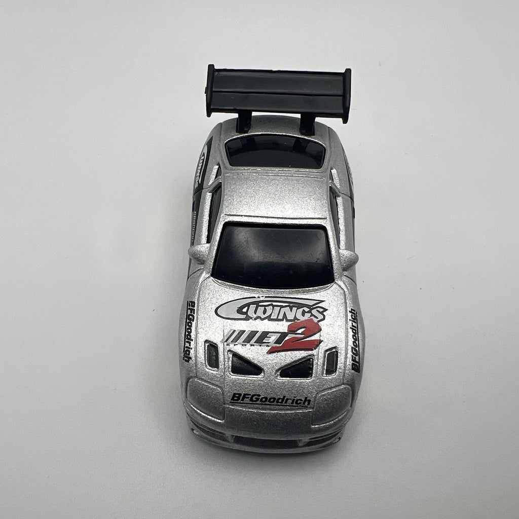 2004 Hot Wheels 1/64 Scale First Editions #8 Loose Silver Tooned Toyota Supra