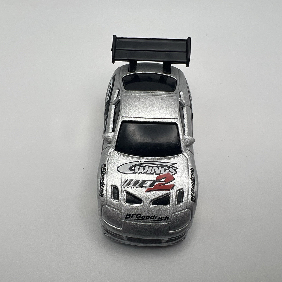 2004 Hot Wheels 1/64 Scale First Editions #8 Loose Silver Tooned Toyota Supra