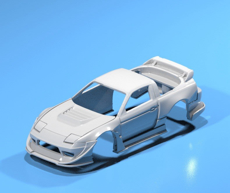 Wide Body Kit For Hot Wheels Nissan 180SX - Resin - 3d Printed