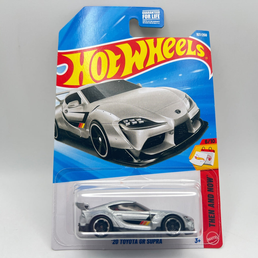 Hot Wheels 20 Toyota GR Supra Silver Then And Now 6/10 157/250 2026 Pandem