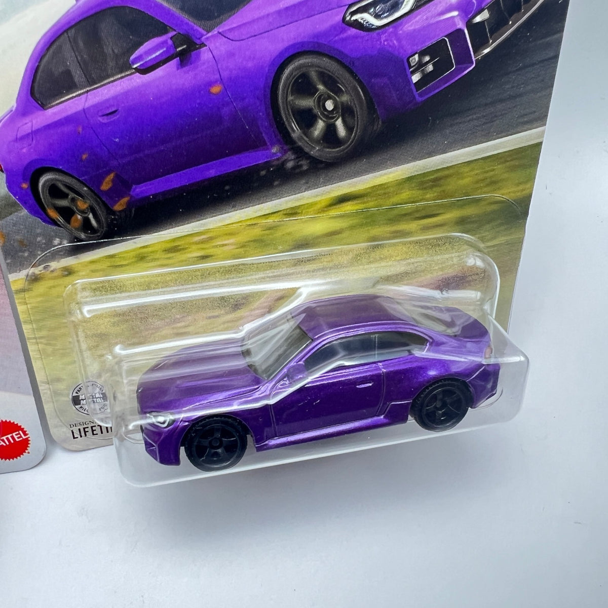 Matchbox 2023 BMW M2 Lot of 2 Red 77/125 + Purple 70/125 1:64