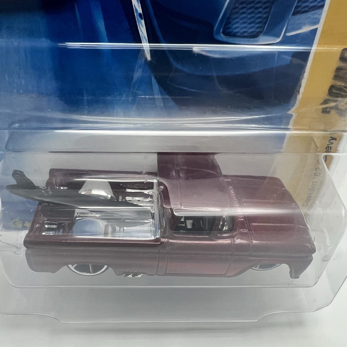 Hot Wheels Custom '62 Chevy Truck Surf Purple  2008 New Models 13/40 The Vault