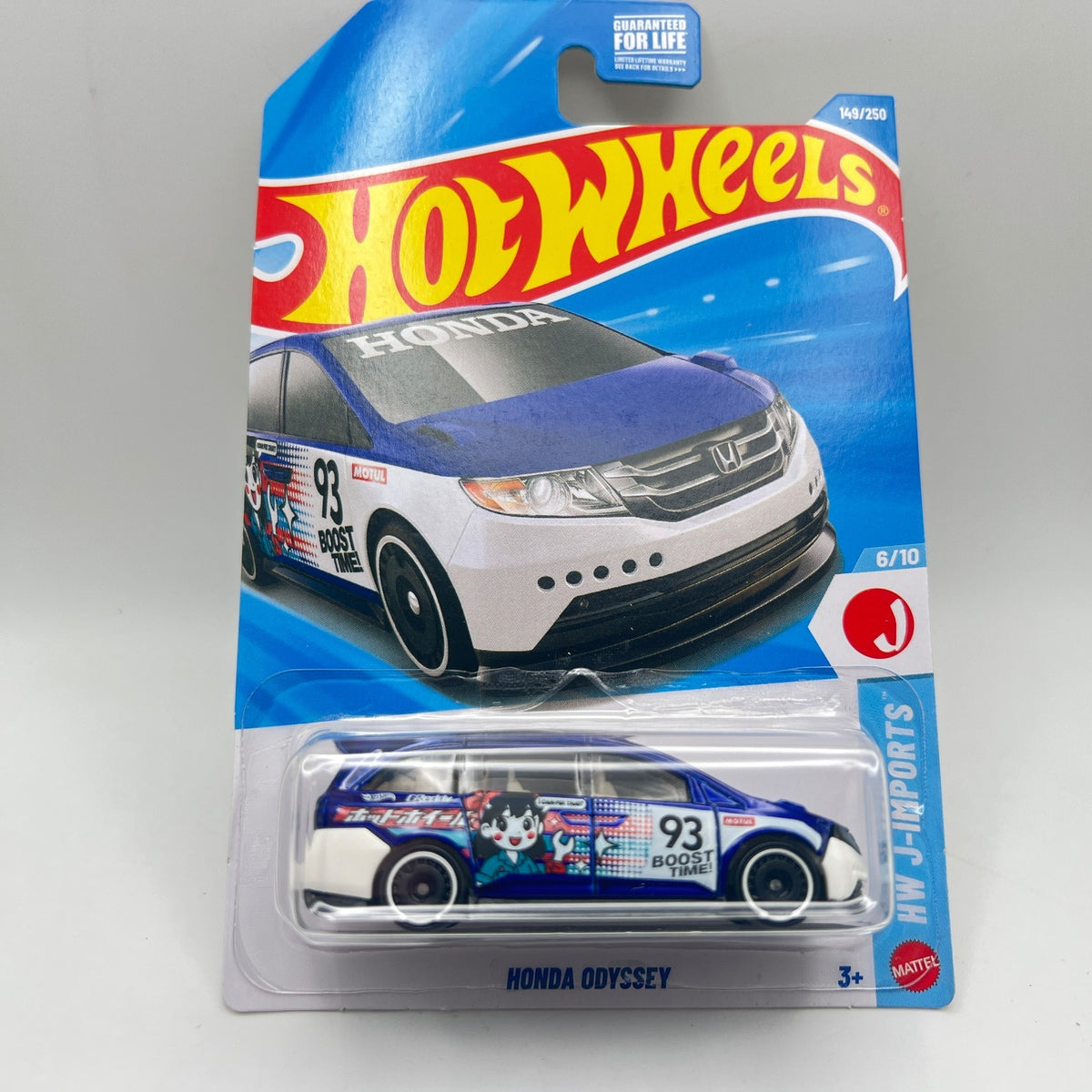 Hot Wheels Honda Odyssey HW J-Imports 6/10 149/250 New 2026 1:64 Diecast
