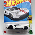 2024 Hot Wheels- '17 FORD GT HW EXOTICS White 9/10 Ready To Race 240/250