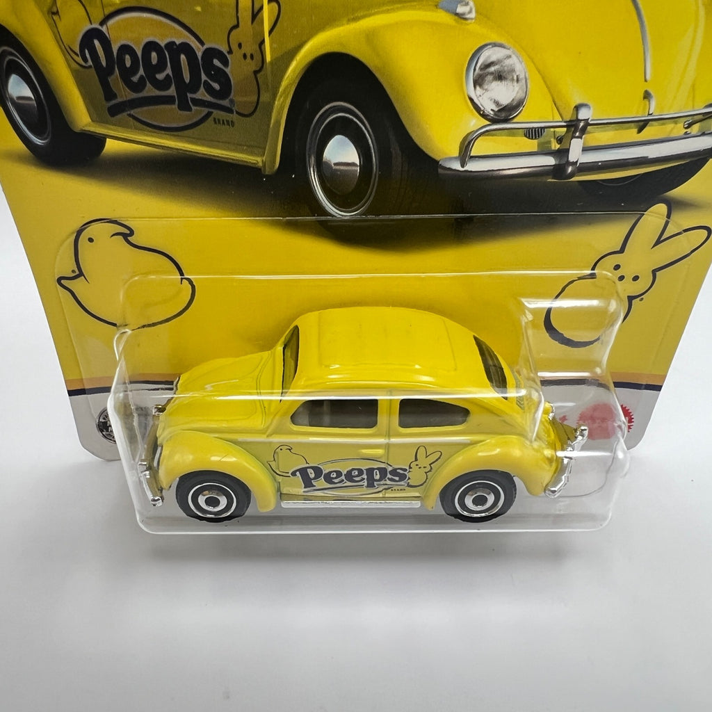 Matchbox 62 Volkswagen Beetle Peeps Yellow 1:64 Diecast