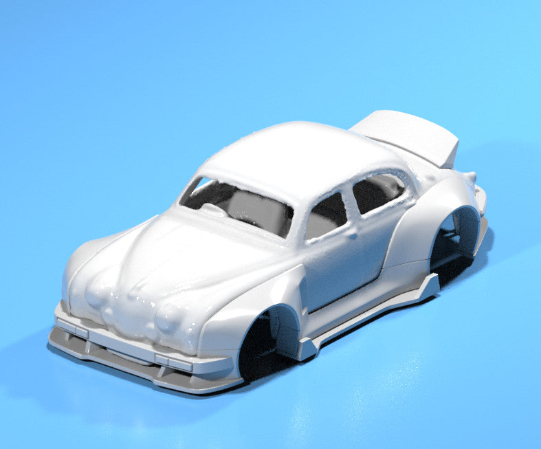 Street Legend Wide Body Kit for HW Jaguar MK1 - Level Up Your Customs - 1/64