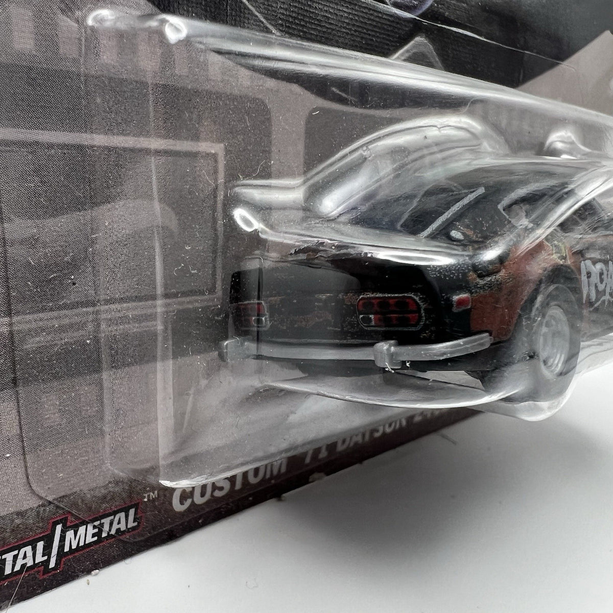 Hot Wheels PREMIUM HW POP CULTURE CUSTOM 71 DATSUN 240Z (ROTSUN) BLACK HXD63