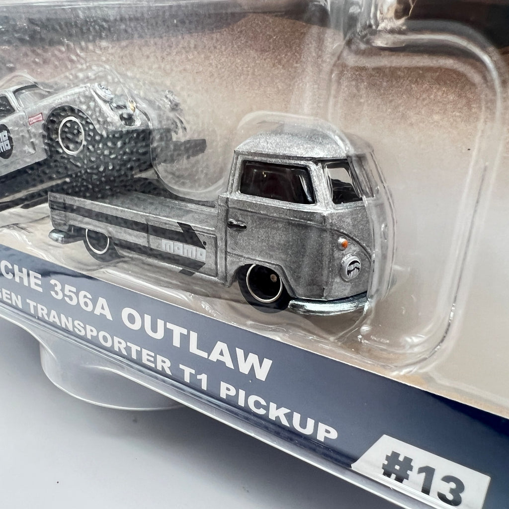Hot Wheels Team Transport Porsche 356A Outlaw VW T1 Pickup 13 MOMO