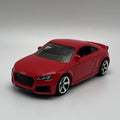2021 MATCHBOX '19 AUDI TT RS RED 1:64 DIECAST 2 3/4" CAR WITH SILVER RIMS