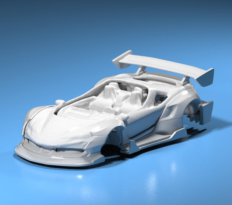 Pandem Style Wide Body Kit for Hot Wheels Ferrari SF90 Stradale - 3d Printed