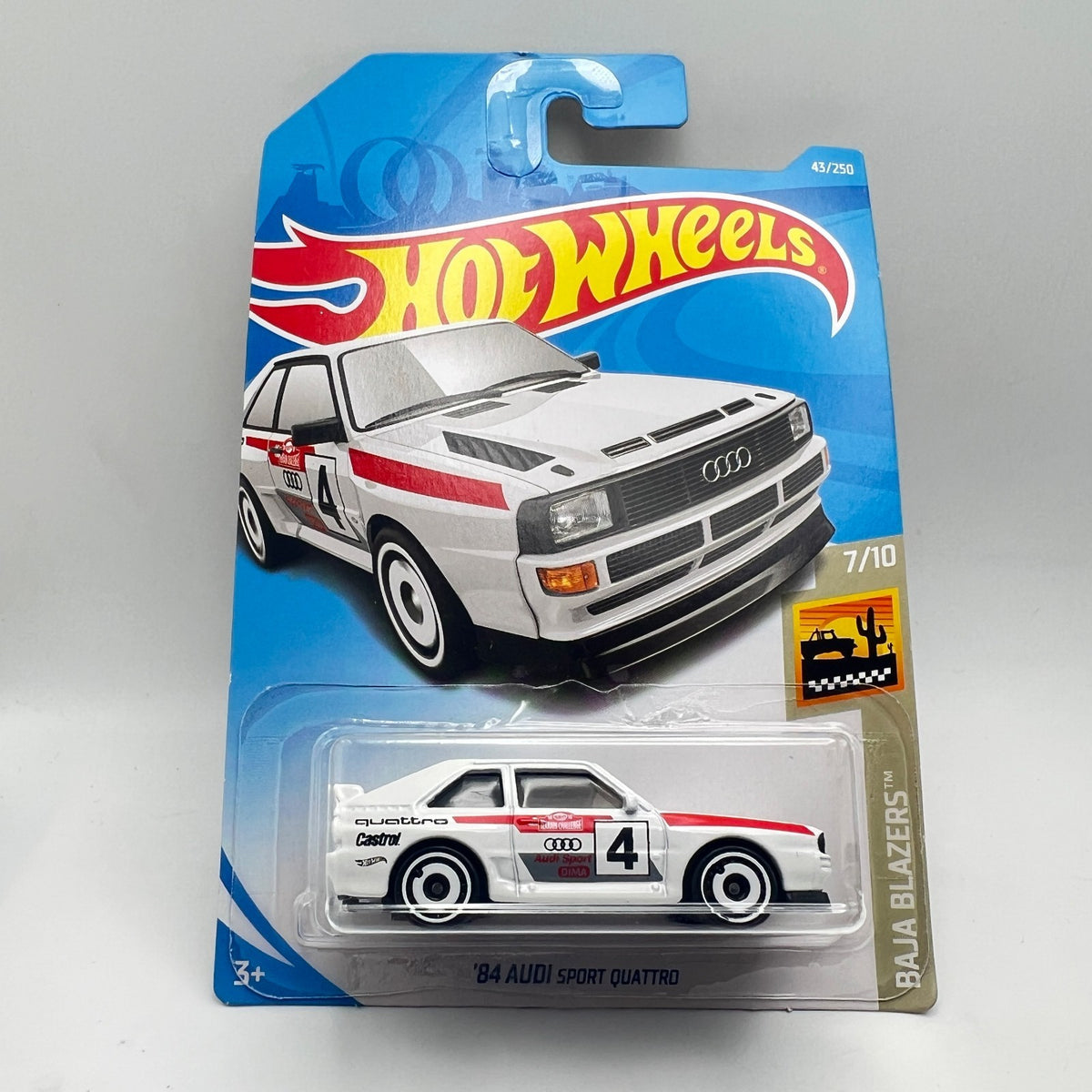 Hot Wheels '84 Audi Sport Quattro Lot of 4 Baja Blazers 43/250 + HW 80s 152/250