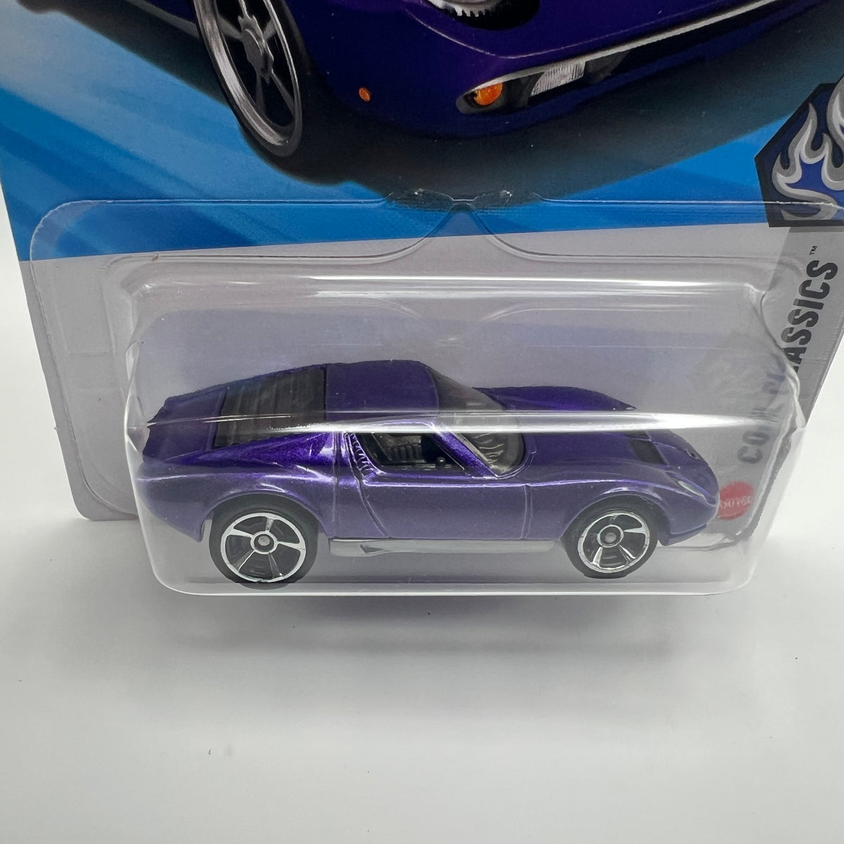 Hot Wheels '71 Lamborghini Miura SV Purple 227/250 Cool Classics 6/10