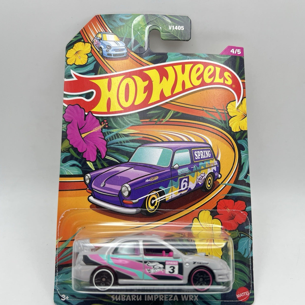 🔥Hot Wheels Subaru Impreza WRX Gray Spring Edition (2024) 4/5