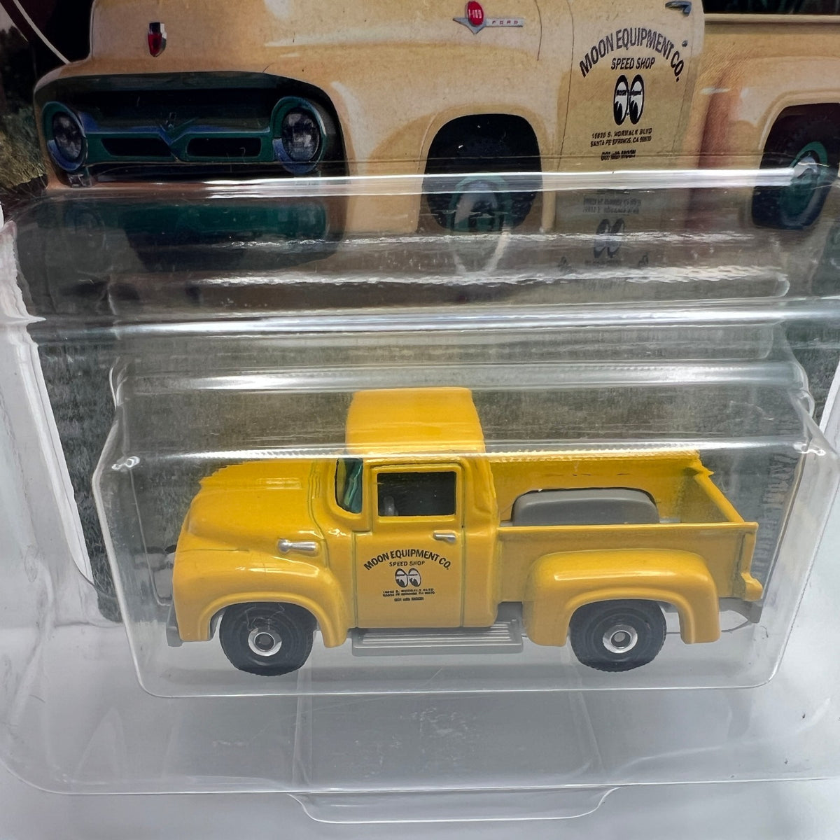 Matchbox '56 Ford F-100 Pickup Yellow Mooneyes The Vault