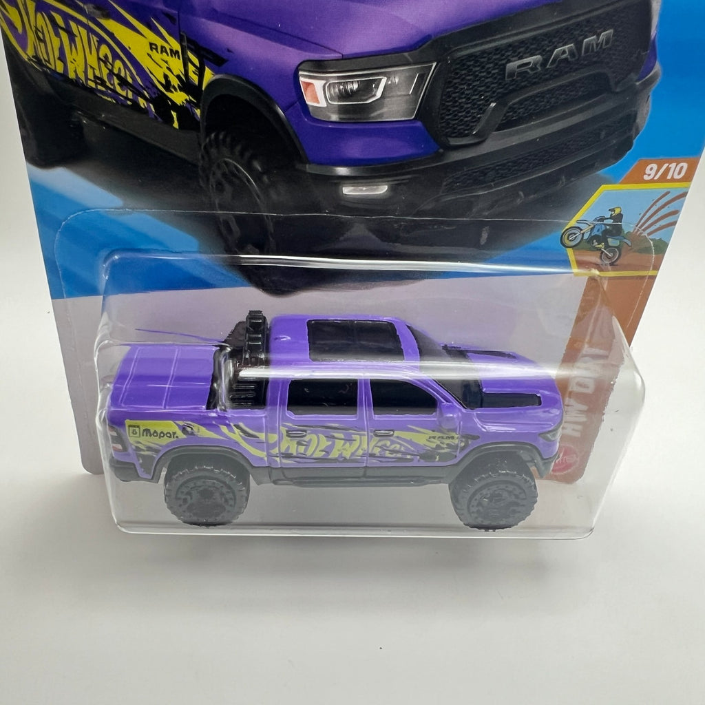 Hot Wheels '23 Ram 1500 Purple 234/250 HW Dirt 9/10 2026