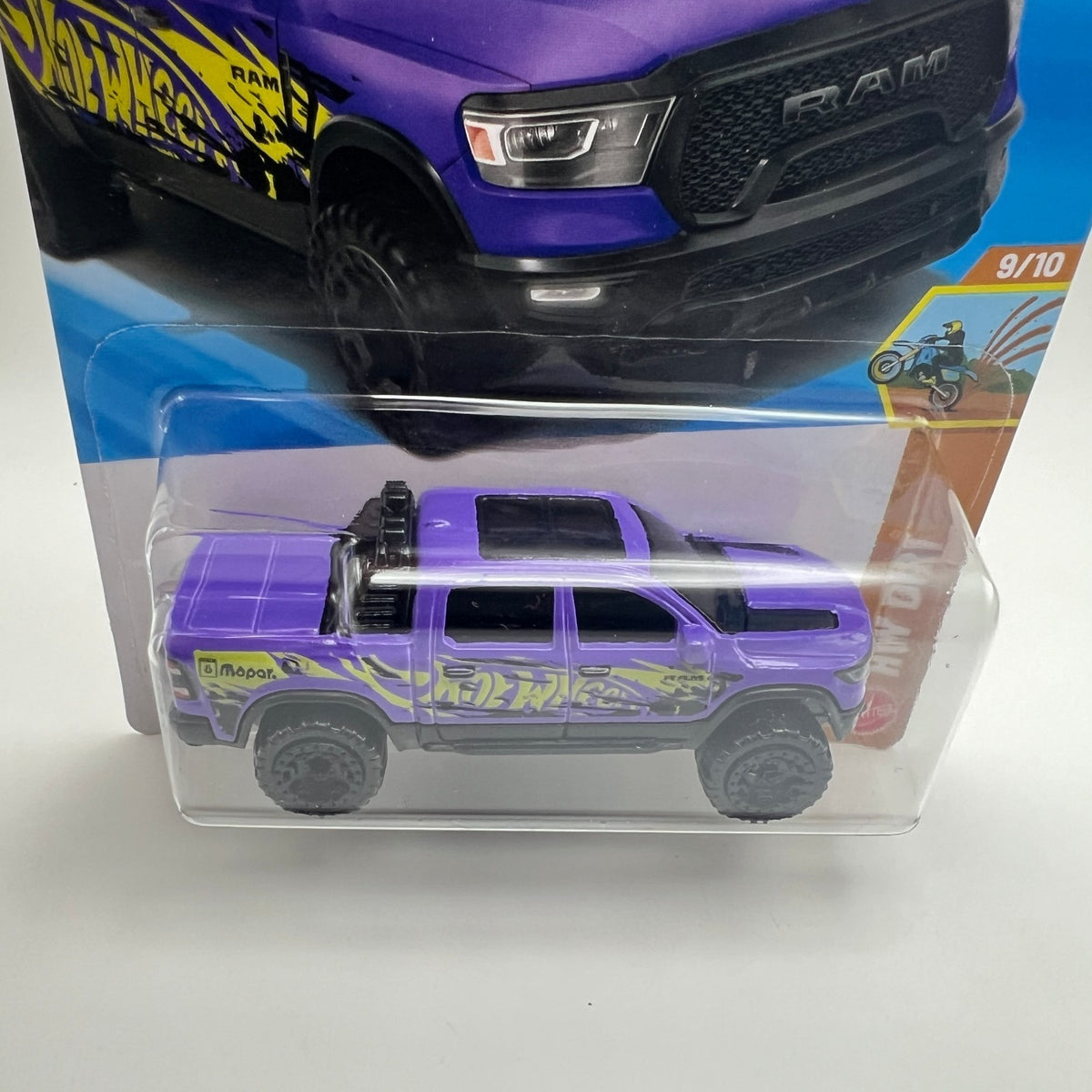 Hot Wheels '23 Ram 1500 Purple 234/250 HW Dirt 9/10 2026