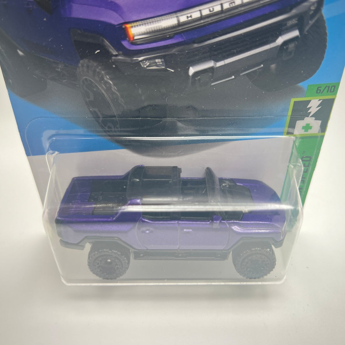 Hot Wheels GMC Hummer EV Purple 62/250 HW Green Speed 6/10