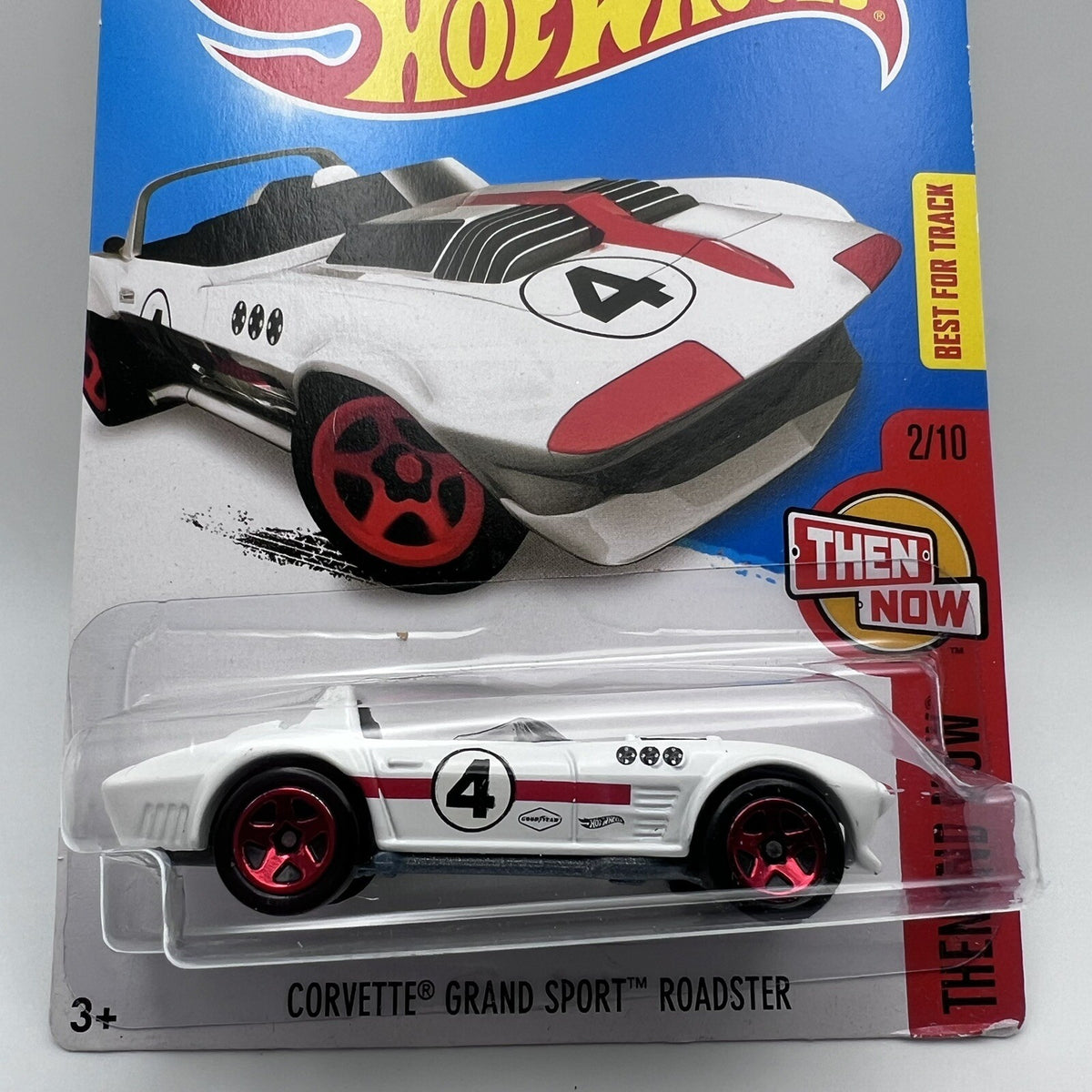 2016 🔥HOT WHEELS 🛞 CORVETTE GRAND SPORT ROADSTER 2/10 THEN AND NOW 102/250