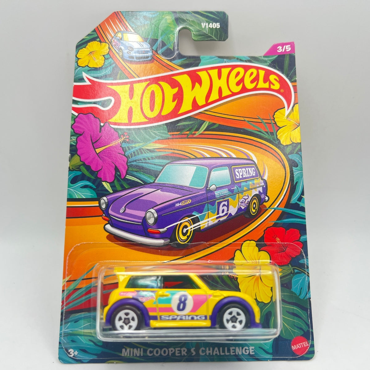 Hot Wheels Spring 2023 Complete Set of 5 Fiat 500 Escort Mini Subaru Squareback