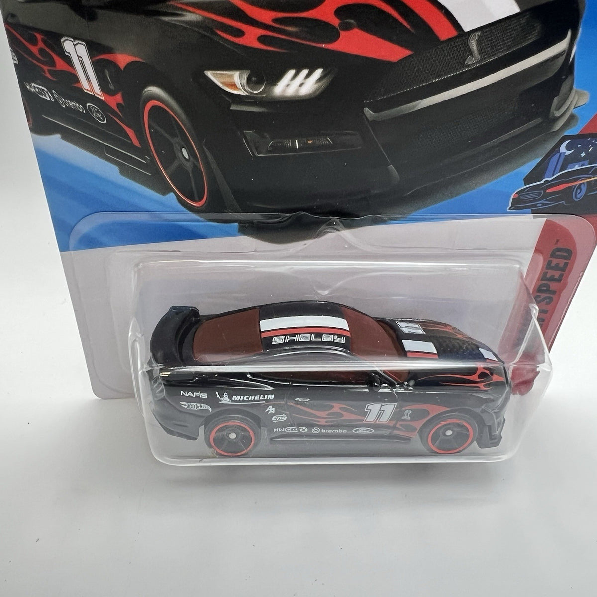 🔥2026 Hot Wheels MUSCLE black ‘20 Ford Mustang Shelby GT500 NIGHTSPEED 10/250